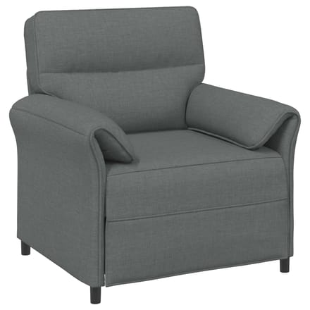 vidaXL - Bank - 100% - polyester - metalen - frame - MDF, - Multiplex
