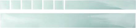 M-wave Beschermstickers Set 8 Stuks Transparant