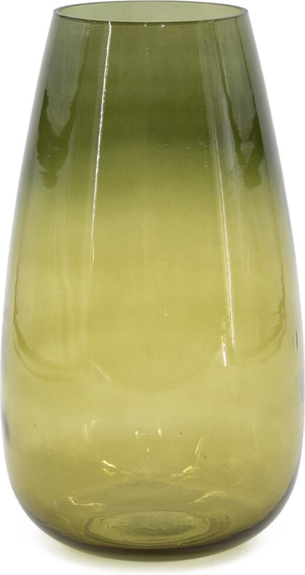 HomeBound by KY | Glazen vaas olive | bloemenvaas