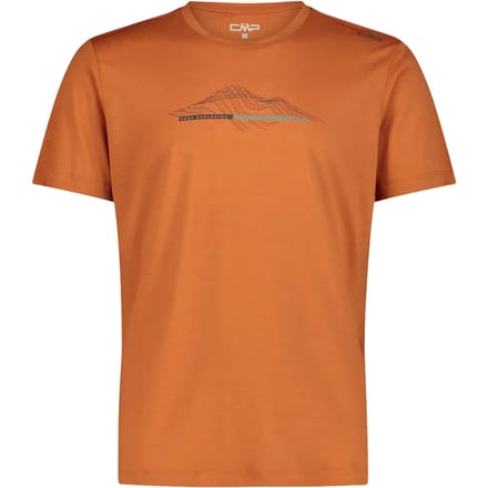 Rondehals T-shirt van merinowol CMP