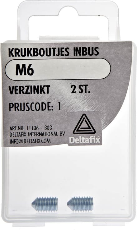 Deurkruk Boutjes M6