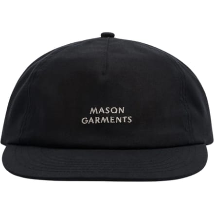Mason Garments Cap Totone Petten Zwart Acc-29