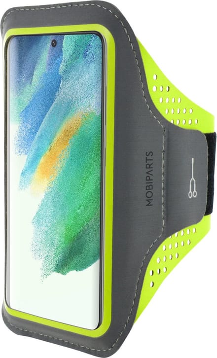 Hardloop Sportarmband geschikt voor Samsung Galaxy S21 FE - Groen - Mobiparts