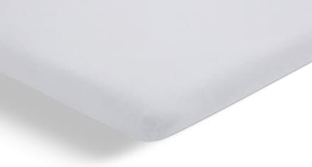 Cinderella single-split topper jersey 160 x 200 / 210cm (01)white (tot 15cm)