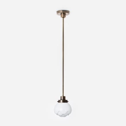 Hanglamp Paeonia 20's Brons - Art Deco Trade