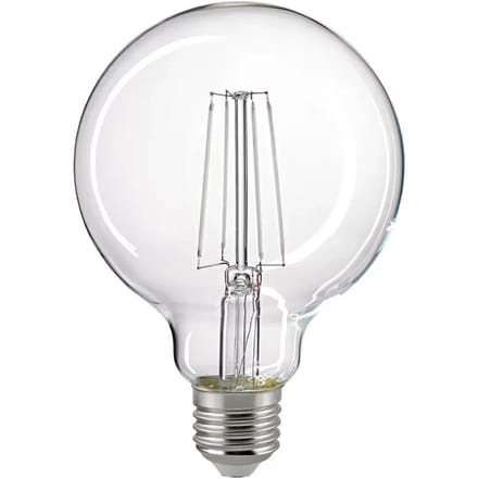 Filament LED lamp Sigor Globe Snow 7W