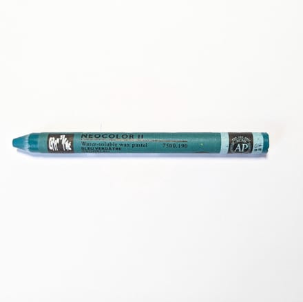 Caran d´Ache Neocolor II Aquarelkrijt | Groenblauw (190)