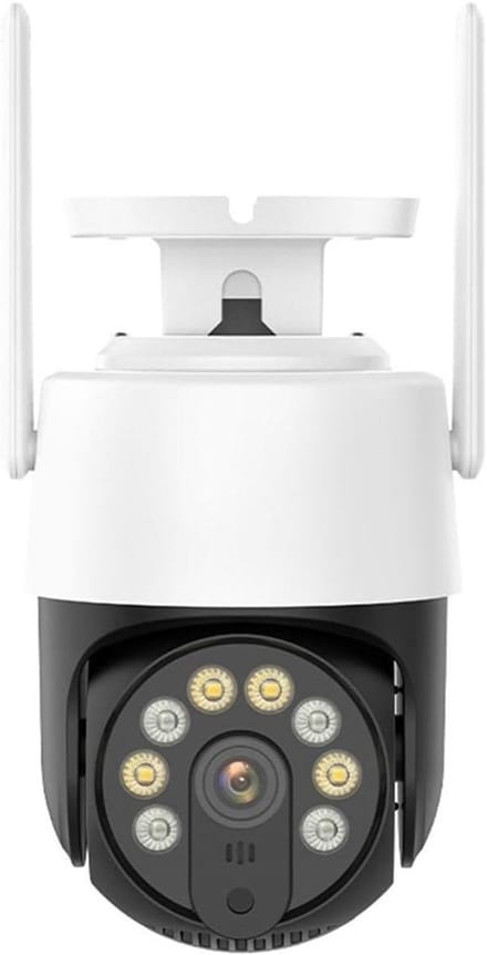 Beveiligingscamera Set - IP Camera - Huis Bewaken - Dual Lens Dubbel Beeld - 8MP - Wit