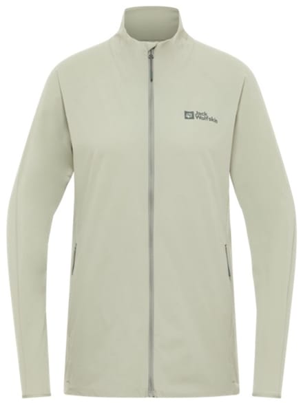 Jack Wolfskin Prelight Stride Jacket Women - Softshell - Dames - Groen - Maat L