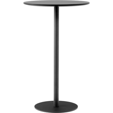 &Tradition In Between bartafel SK16-SK22 - Black Nano Laminate - black - Ø60 x 102 cm
