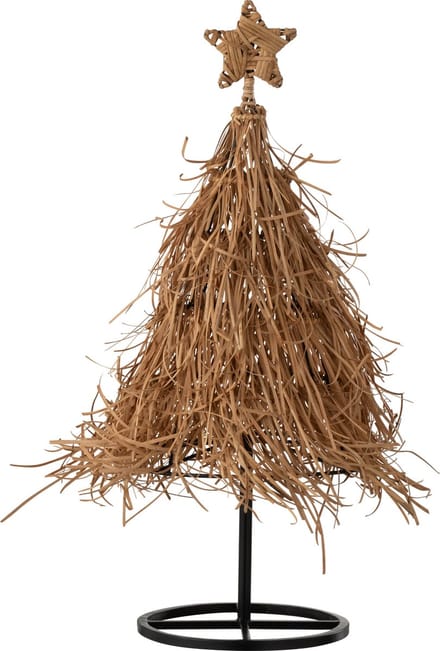 J-Line decoratie kerstboom Ster - jute - small