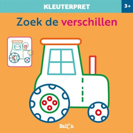 Zoek De Verschillen / 3+ - Kleuterpret