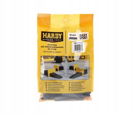 Hardy Tegel Levelling Systeem - 50 Herbruikbare Wiggen