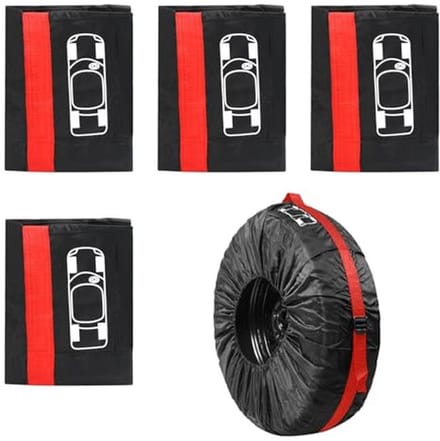 Set van 4 waterdichte autobandhoezen voor 19-23 inch wielen
