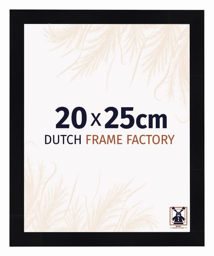 Fotolijst 20x25 cm - MDF - Zwart Hoogglans - Praag