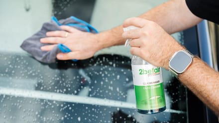 2BeFair Crystal Clear glasreiniger - voor Tesla ruiten - streeploos - veganistisch