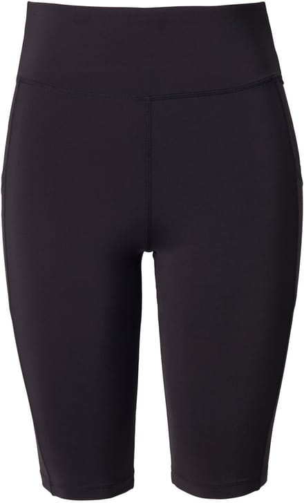 Ulla Popken - Dames - Leggingshort elastische tailleband meshzak gerecycled - Zwart - Maat 58+