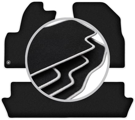 CARLUX-SILVER automatten voor: Citroen C4 Picasso I minivan (2006-2013)