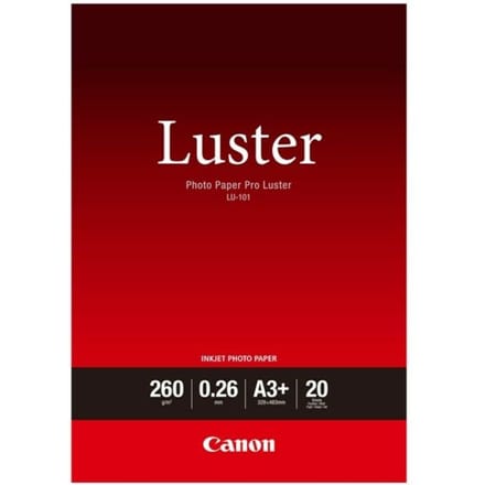 Canon Papier LU-101 / 6211B008 Pro Luster A3+ - 20 sheets