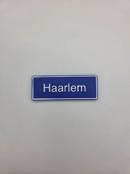 Koelkast Magneet plaatsnaam 8 X 3 CM Haarlem