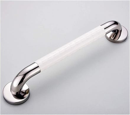 Badkuipgreep Metaal - Veiligheidsbeugel Antislip - Extra Stabiliteit - Verborgen Schroefmontage - 48 cm Lengte - Set van 4