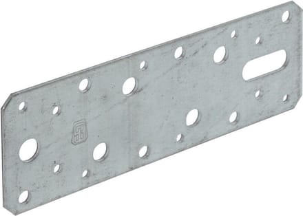 GB Koppelplaat sendzimir verzinkt 180 x 60 x 2.5mm 072210