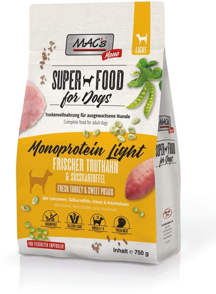 MAC's DOG - Monoprotein Mini Adult Kalkoen - 750g