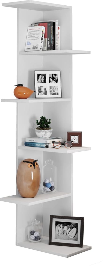 Houten wandplank Hangende plank Hoekplank Wandplank Plank Balos XL