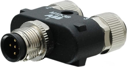 ABB 2TLA020055R0100 Sensor/actuator connector M12 Bus 1 stuk(s) Piece