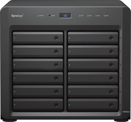 Synology DiskStation DS3622xs+ NAS Tower Ethernet LAN Zwart D-1531