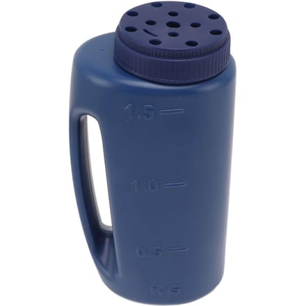 Handheld Meststrooier Handheld Graszaadstrooier Gewasstrooier Zoutzaaipot Blauw blauw