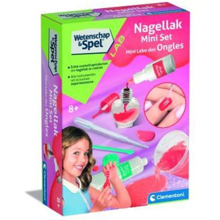 Clementoni Wetenschap & Spel - Nagellak - Experimenteerdoos - Lipgloss voor Kinderen - Vanaf 8 Jaar