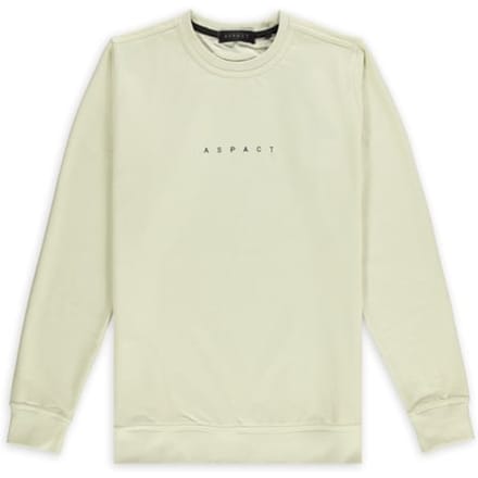 Aspact Unisex Embroidery Sweater Aqua Größe: XL | Pullover Outlet | Unisex | Cyan