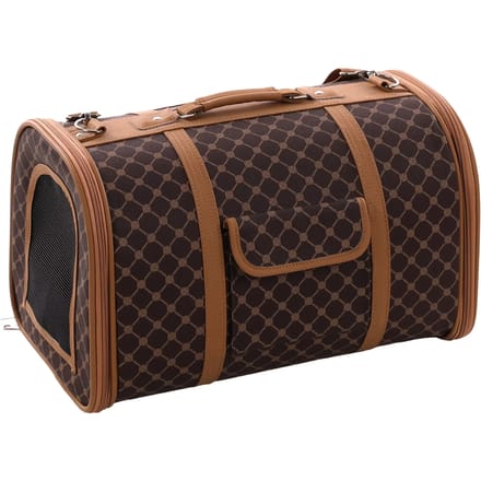 FLAMINGO Huisdierendraagtas Chloe 2 45x26x26 cm bruin