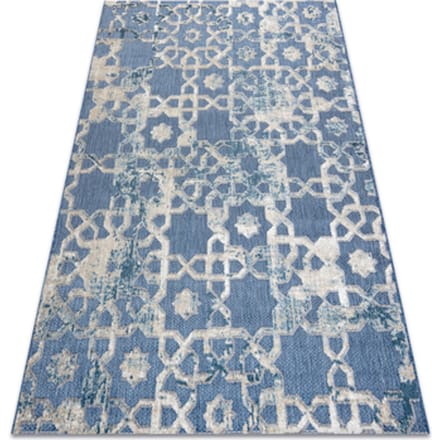 Kleden Rugsx Tapijt Structureel SOLE D3881 Ornament Plat geweve 120x170 cm