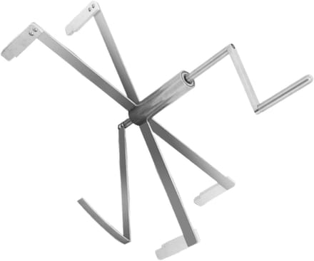 Pannenkoeken Spreider - Crêpe Tool - Beslag Verdelen - Ergonomisch Ontwerp - 10 L - Zilver