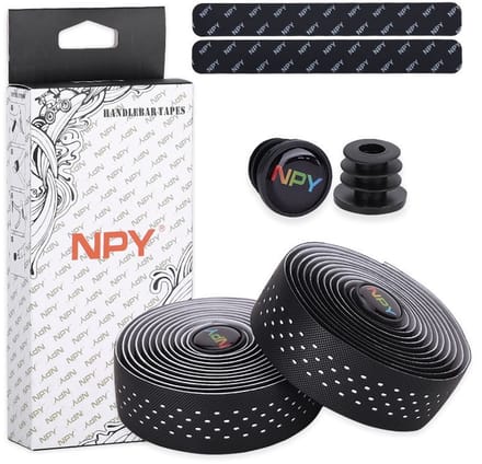 Cloudy - Stuurtape - Stuurlint - Antislip - PU+eva - Lengte: 200cm x 3cm x 3mm - Grijs