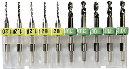 Bungard 81009 Printplaatboorset Inhoud: 10 stuk(s)