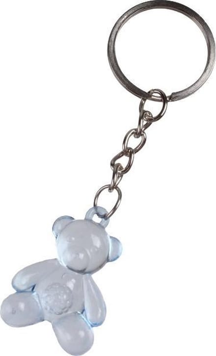 Lg-imports Sleutelhanger Beer 3,5 X 2,5 Cm Blauw