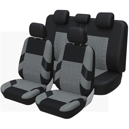 Porbi Y33376-5 set autostoelhoezen grijs