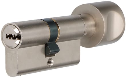 S2 veiligheidscilinder F6 K55/55 SKG 2, knopcilinder (verschillend sluitend)