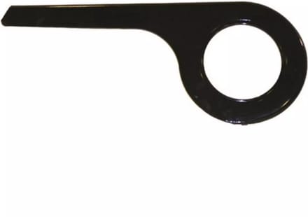 M-Wave Kettingscherm met beugel - 38-40T - 550mm lengte - 180mm hoogte - zwart
