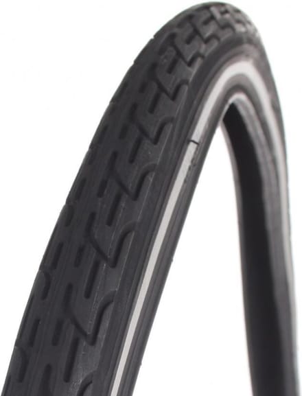 Delitire Buitenband 28 X 1 5/8 X 1 3/8 (37-622) Zwart/wit
