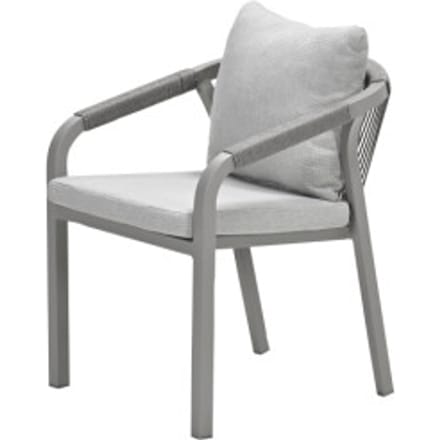 Garden Impressions Monti dining fauteuil - rope grey sand valley sand