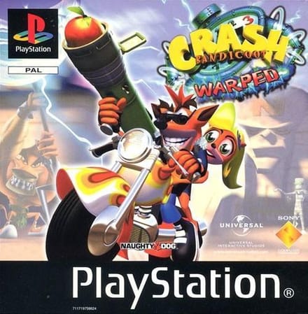Playstation 1 / PS1 - Crash Bandicoot 3 - Warped - Platinum