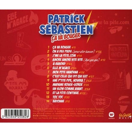 Patrick Sebastien - Ca Va Bouger - Wereldmuziek - CD