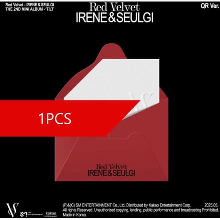 [PRÉCOMMANDE] Red Velvet – IRENE & SEULGI 2e Mini Album [TILT] (QR Ver.) Random 2PCS