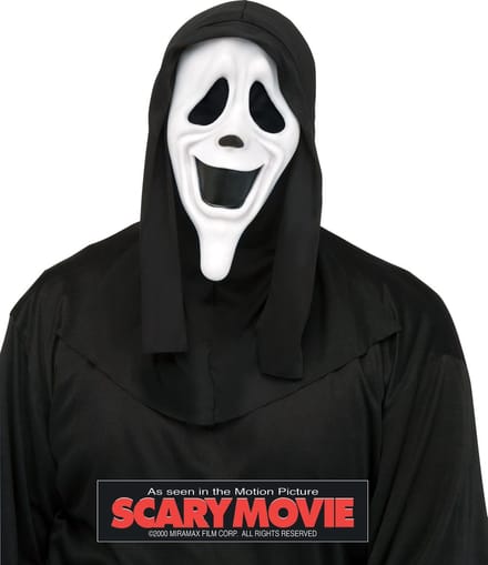 Ghost Face® Scream Masker Scary Movie Smiley