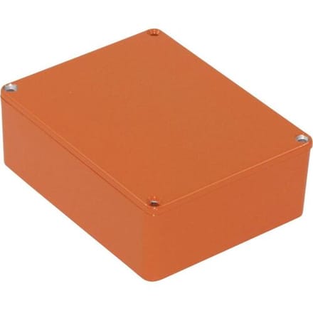 Hammond Electronics 1590BBSOR Universele behuizing 120 x 94 x 42 Aluminium Oranje 1 stuk(s)