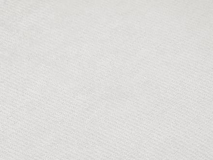 Vente-unique Driezitsbank in ivoor witte chenillestof ZOMILO van Maison Céphy